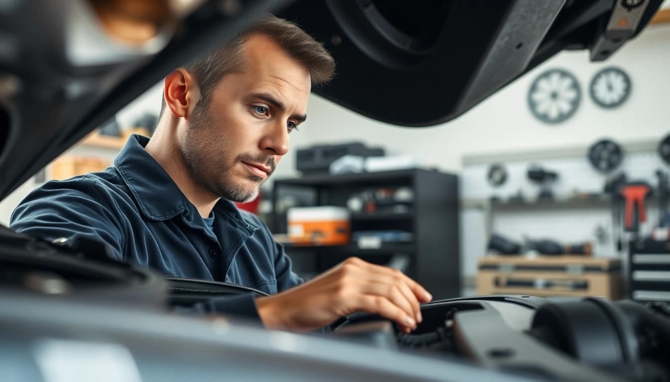 Examine how do extended warranties cover wear and tear with a mechanic analyzing vehicle parts.