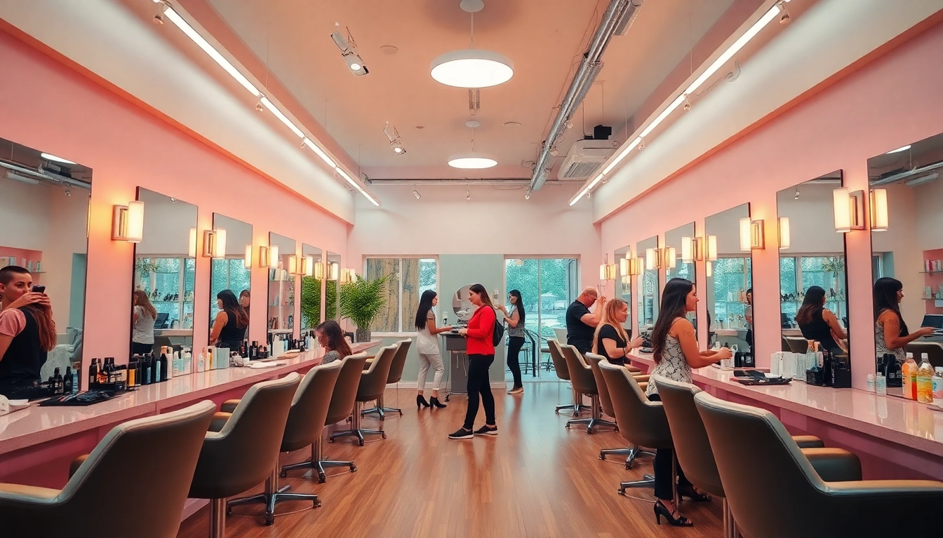 Visit the best salons in city for a stylish haircut experience in a modern, chic environment.