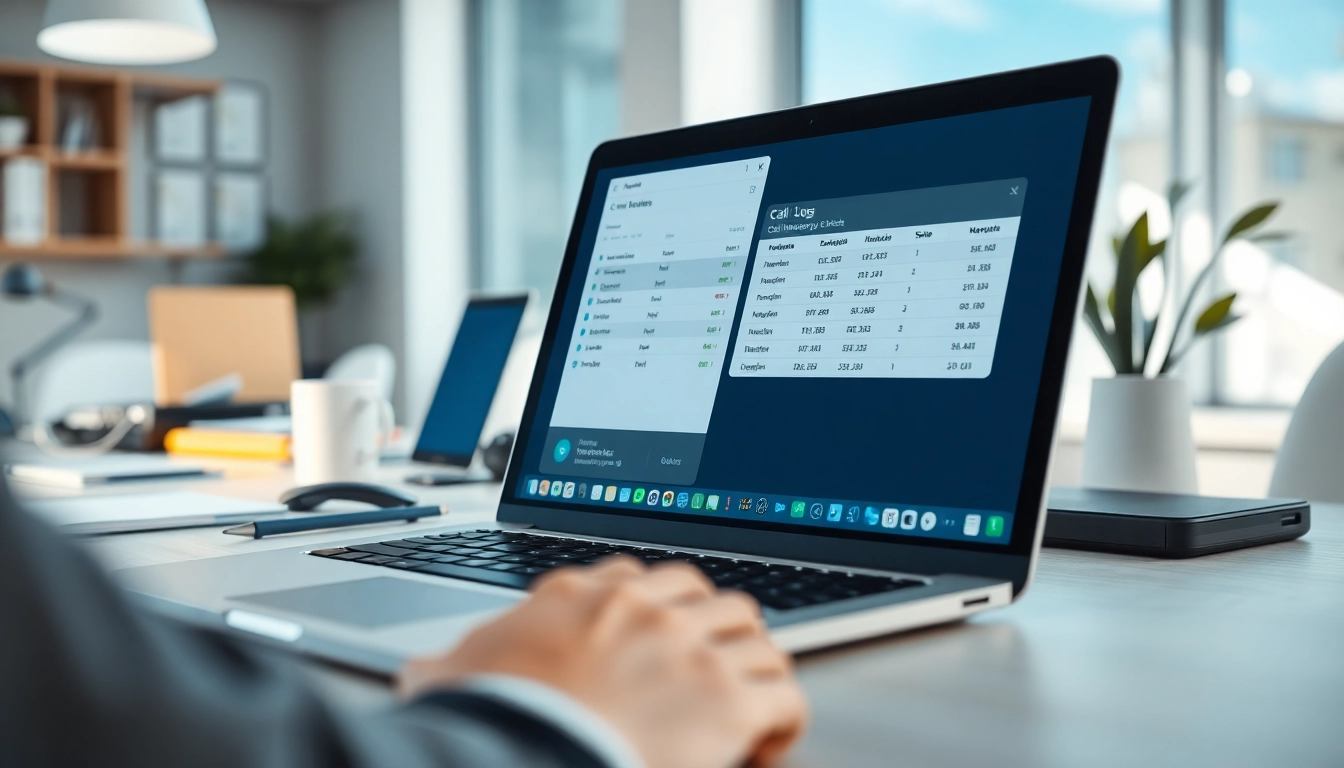 Analyze your call history checker effectively with a professional workspace setup.