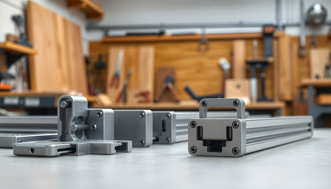 Examine quality drawer slides supplier mechanics showcased in a bright workshop setting.