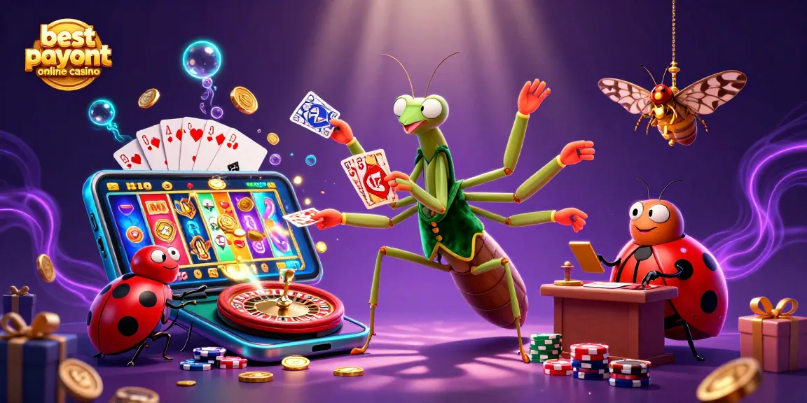 Experience excitement at the best payout online casino, featuring unique characters and captivating game elements.
