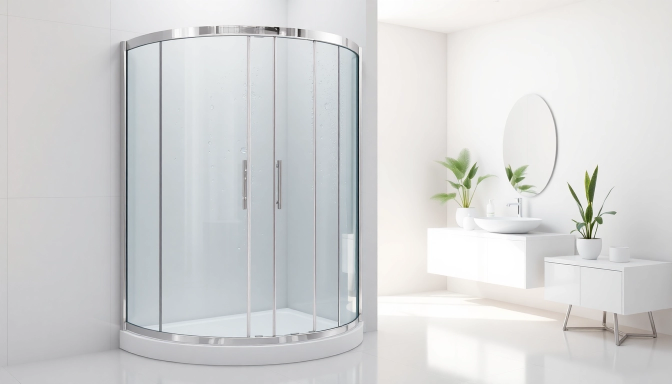 Moderne duschkabine 80x80 in einem eleganten Badezimmer mit stilvollen Akzenten.