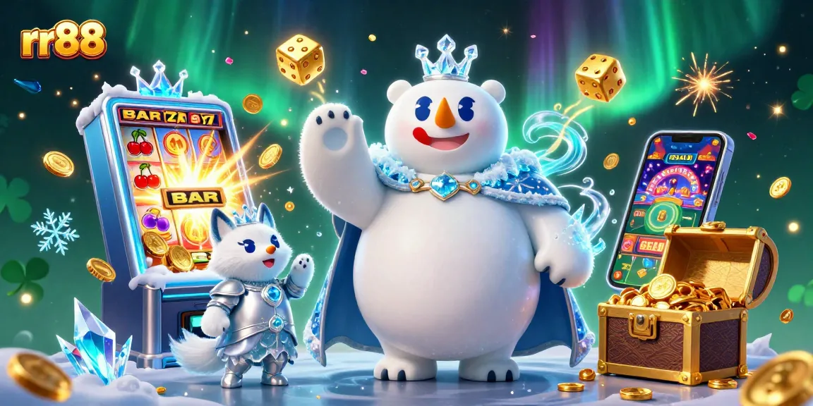 Experience the fun at rr88 with thrilling jackpots and vibrant casino games illustrated in action.