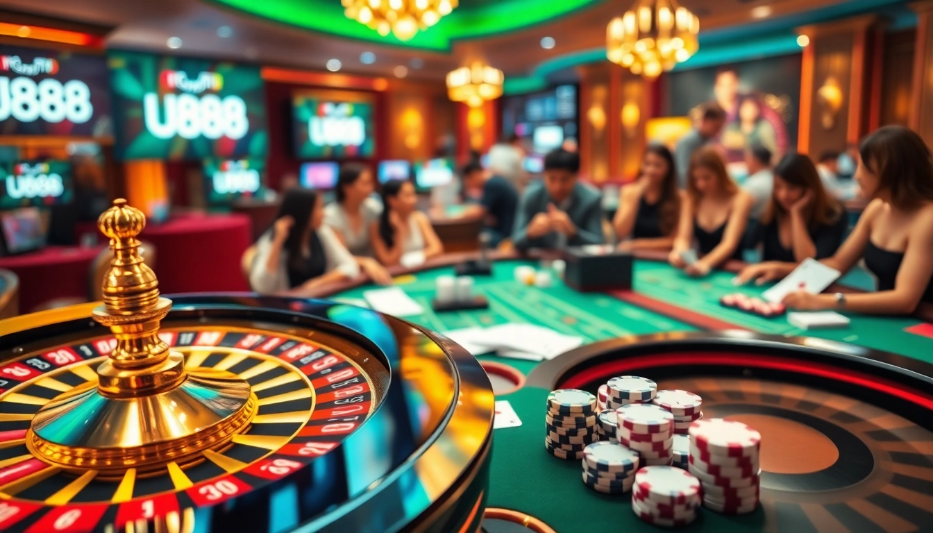 Experience the excitement with the U888 link mới at a luxurious online casino.